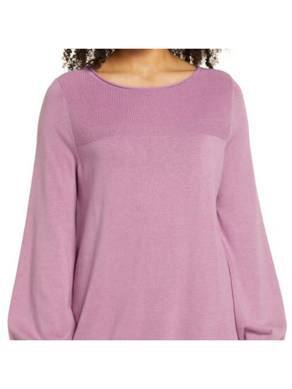 CASLON BNWT Bishop Sleeve Sweater Xsmall Lavender